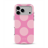 Big Polka Dots, žuvačková ružová - Tough Kryt na iPhone