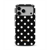 Classic Polka Dots, Black Noir - Tough Kryt na mobil