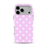 Classic Polka Dots, Pastel Pink - Tough Kryt na mobil