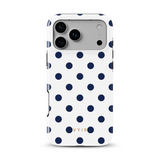 Classic Polka Dots, Sailor Blue - Tough Kryt na mobil