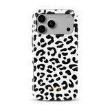 Leopard Elegance Biela - Tough MagSafe Kryt na iPhone