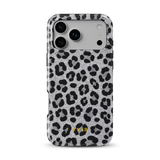 Luxe Leopard Silver - Tough MagSafe iPhone Kryt