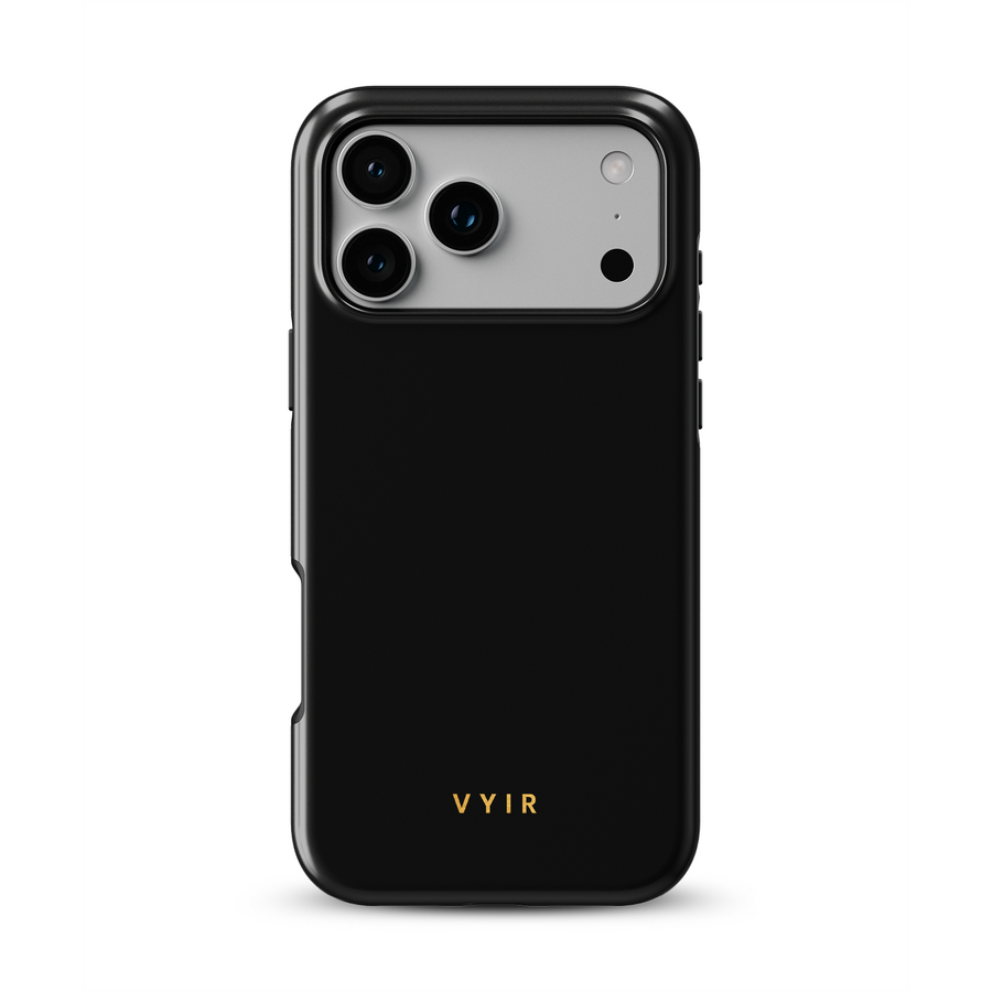 VYIR Signature Solid Colors, Čierny - Tough MagSafe Kryt na iPhone