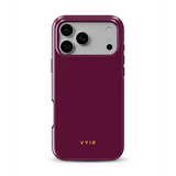 VYIR Signature Solid Colors, Bordový - Tough MagSafe Kryt na iPhone