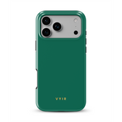VYIR Signature Solid Colors, Emerald Green - Shockproof MagSafe iPhone Case - VYIR