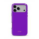 VYIR Signature Solid Colors, Fialový - Tough MagSafe Kryt na iPhone