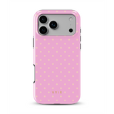Tiny Polka Dots, nežne ružová - Tough Kryt MagSafe pre iPhone