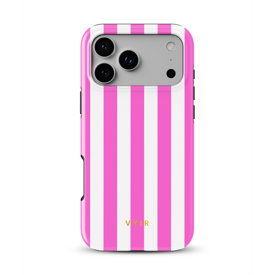 Vertical Stripes, Fashion Pink - Tough MagSafe Kryt na iPhone