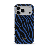 Zebra Luxe, Indigo Blue - Tough MagSafe Kryt na iPhone