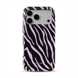 Zebra Luxe, Svetlofialová - Tough Kryt na mobil