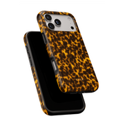 Tortoiseshell, Sunlight Yellow - Shockproof Phone Case - VYIR