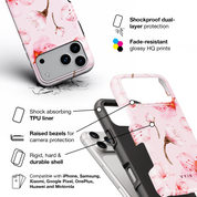 Cherry Blossom Drift - Shockproof Phone Case - VYIR