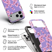 Cherry Blossom Spray - Shockproof Phone Case - VYIR