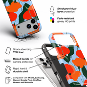 Poppy Field - Shockproof Phone Case - VYIR