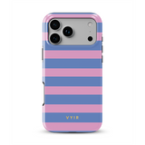 Horizontal Stripes, Zasnená zimozeleň - Tough Kryt na mobil