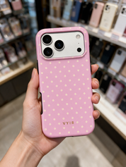 Tiny Polka Dots, nežne ružová - Tough Kryt na mobil