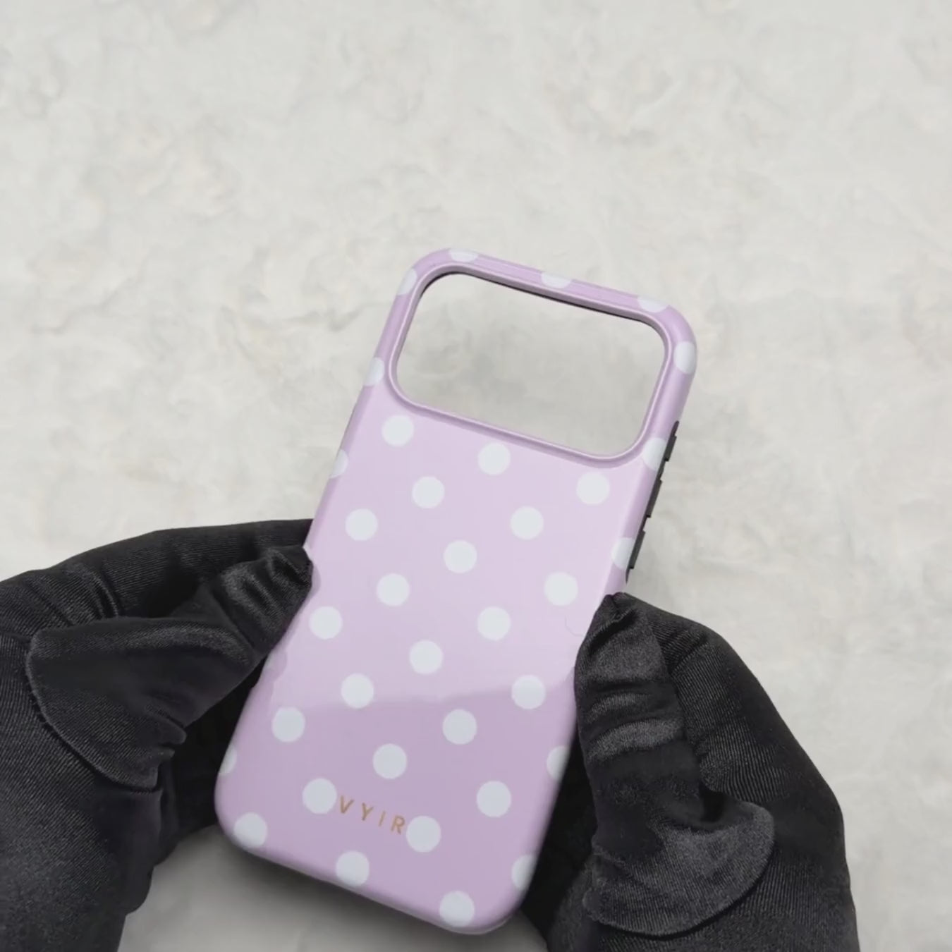 Classic Polka Dots, Pastel Pink - Tough Kryt na mobil