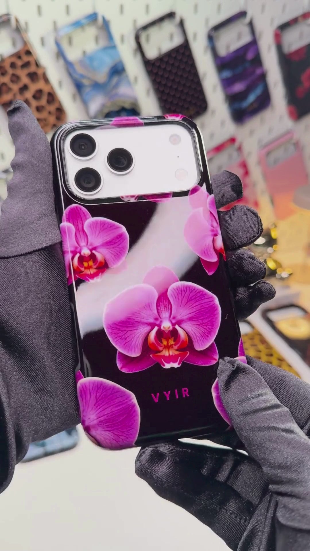 Orchid Noir - Tough MagSafe iPhone Kryt